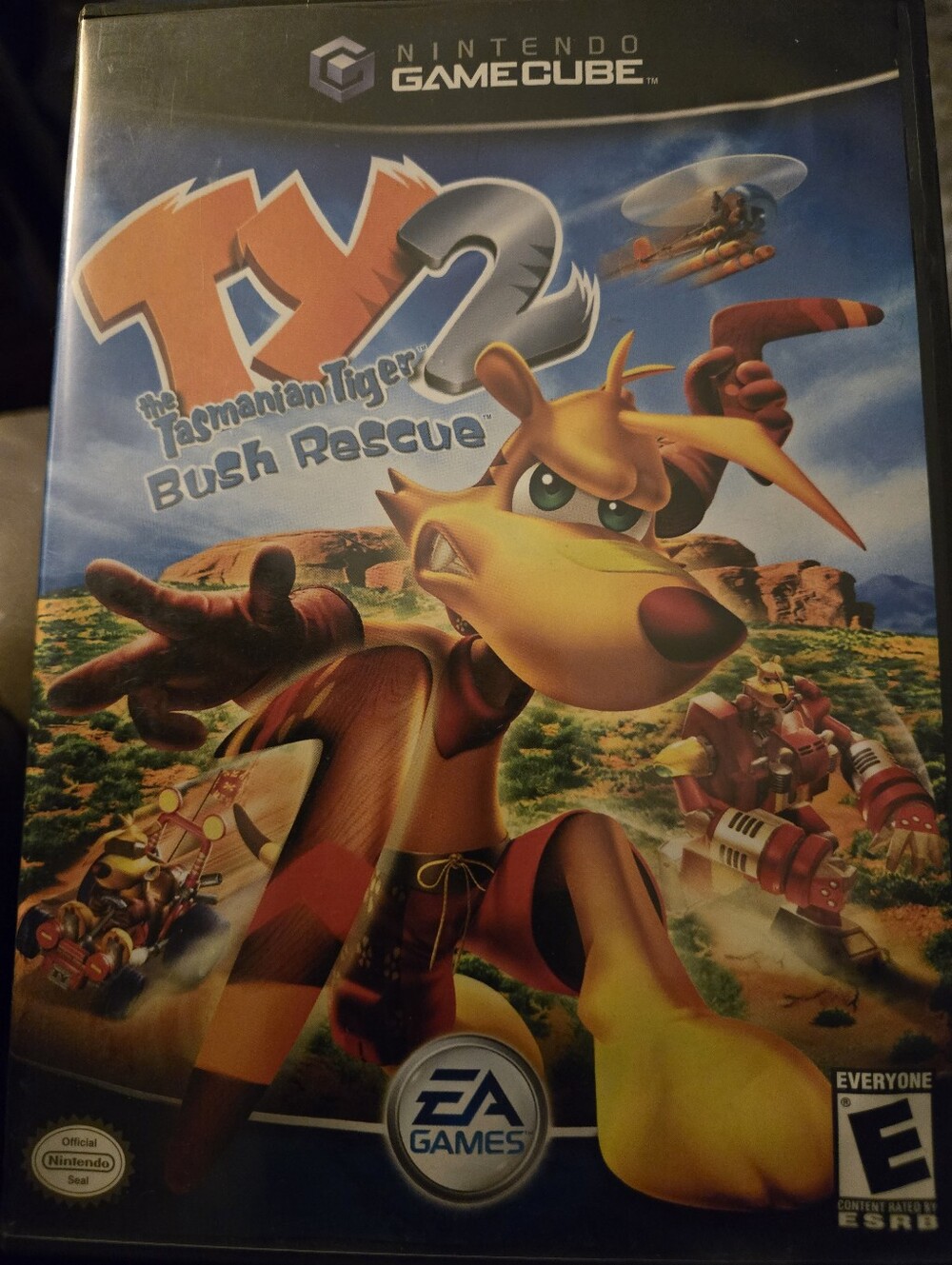 Nintendo GameCube Game TY2 Bush Rescue
